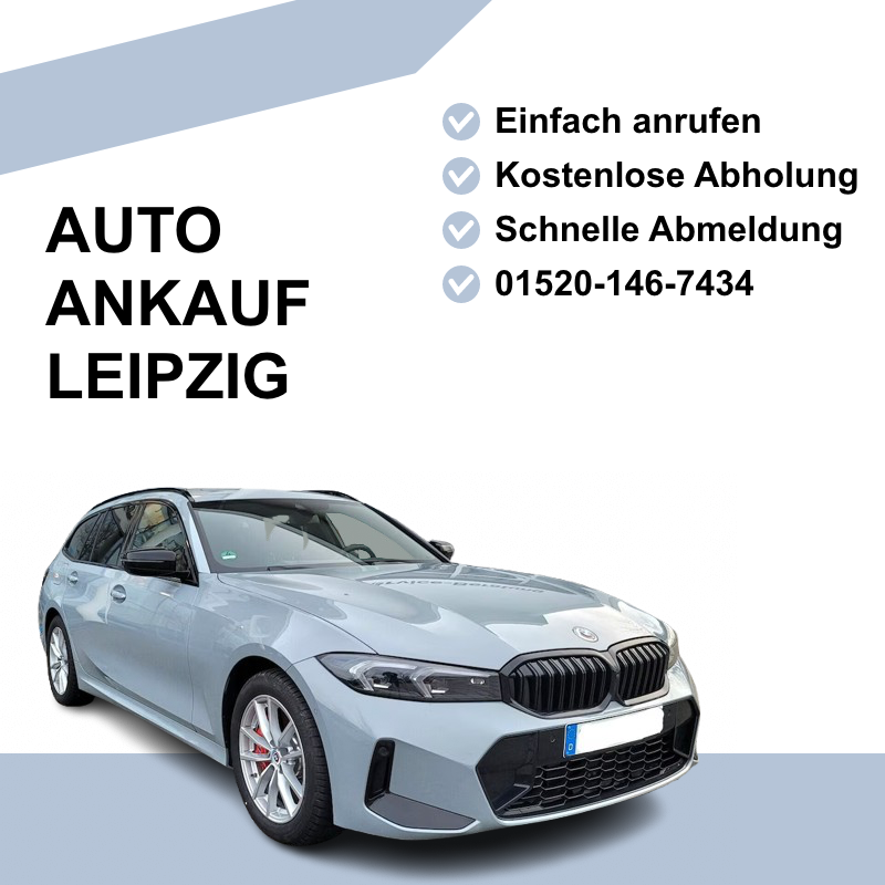 Autoankauf Leipzig – Ihr zuverlässiger Partner für den Fahrzeugverkauf Sie möchten Ihr Auto in Leipzig verkaufen? Wir bieten Ihnen einen schnellen, sicheren und fairen Autoankauf. Egal ob Gebrauchtwagen, Unfallfahrzeug oder Auto mit Motorschaden – wir kaufen Fahrzeuge aller Art zu attraktiven Preisen. Profitieren Sie von unserem Rundum-Service: kostenlose Fahrzeugbewertung, transparente Preisgestaltung und sofortige Auszahlung. Kontaktieren Sie uns noch heute und verkaufen Sie Ihr Auto stressfrei!
